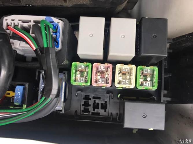 比亚迪老款f3,比亚迪老款F3室内保险盒图解