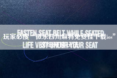 玩家必搜“微乐四川麻将免费挂下载ios”详细开挂玩法