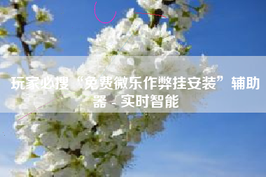 玩家必搜“免费微乐作弊挂安装”辅助器 - 实时智能