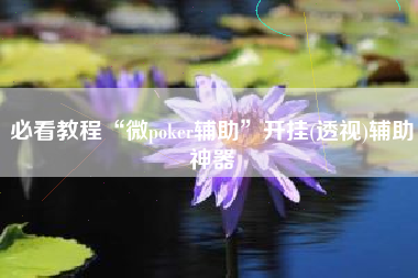必看教程“微poker辅助”开挂(透视)辅助神器