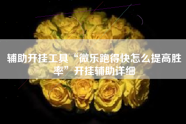 辅助开挂工具“微乐跑得快怎么提高胜率”开挂辅助详细