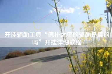 开挂辅助工具“德扑之星的辅助是真的吗”开挂详细教程