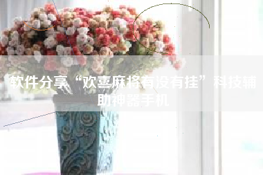 软件分享“欢喜麻将有没有挂”科技辅助神器手机